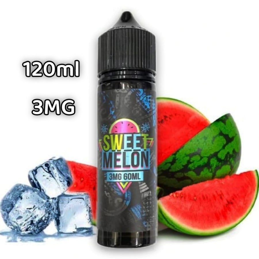 نكهة فيب سويت ميلون من سامز فيب Sams Vapes  SWEET MELON 120ml