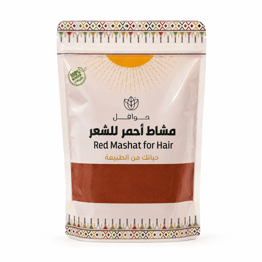 حوافل بودرة مشاط احمر طبيعي 250 جرام