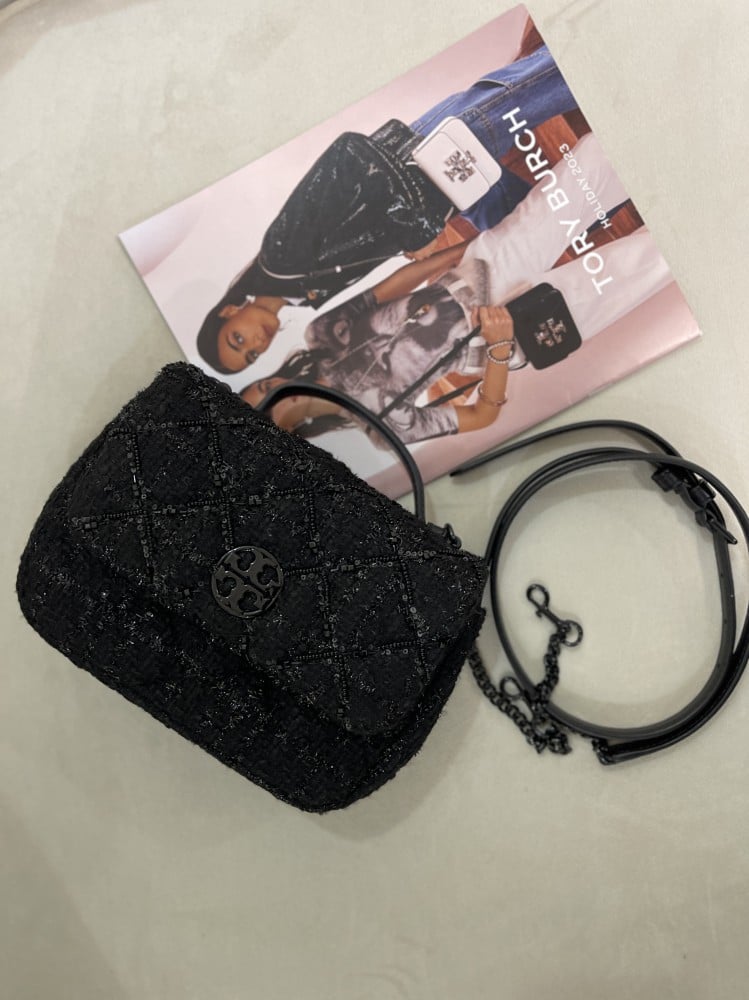 Tory burch | Willa Tweed Mini Top Handle Bag