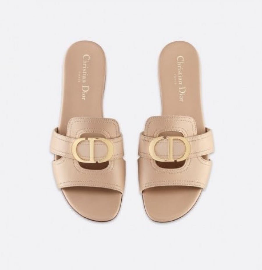 D 30 Montaigne Slide Mule Nude