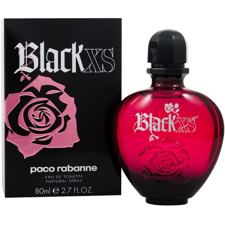عطر باكو رابان بلاك اكس اس نسائي او دو تواليت 80مل Paco Rabanne Black