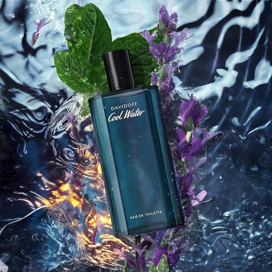 عطر دافيدوف كول ووتر الرجالي او دي تواليت 125مل