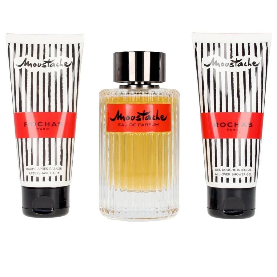 طقم روشاس موستاش او دو بارفيوم (عطر 125مل+بودي لوشن 75مل+افترشف 75مل)