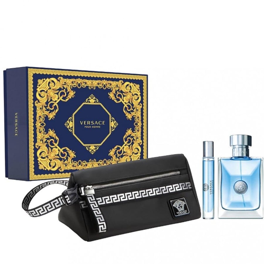 طقم فرزاتشي بور اوم او دو تواليت عطر 100مل+عينة للشنطة 10مل+شنطة يد