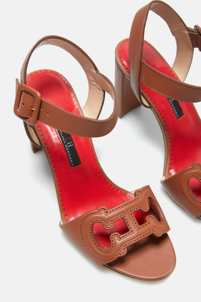 INITIALS INSIGNIA SANDALS WITH STRAPS