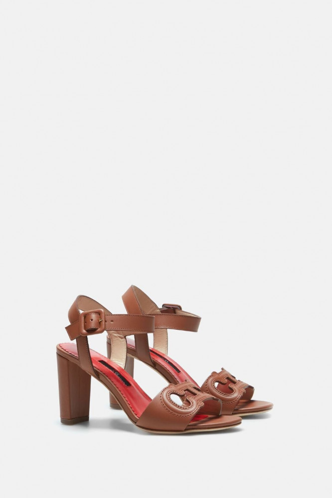 INITIALS INSIGNIA SANDALS WITH STRAPS