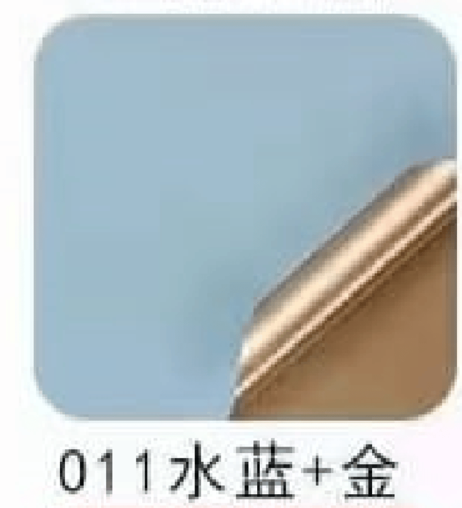 تغليف بلاستيك وجهين ذهبى * سماوى AD0206