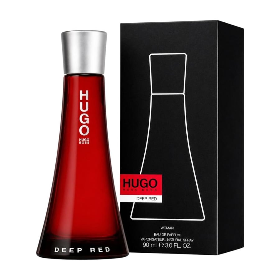 عطر هوقو ديب ريد للنساء 90مل - Hugo Deep Red