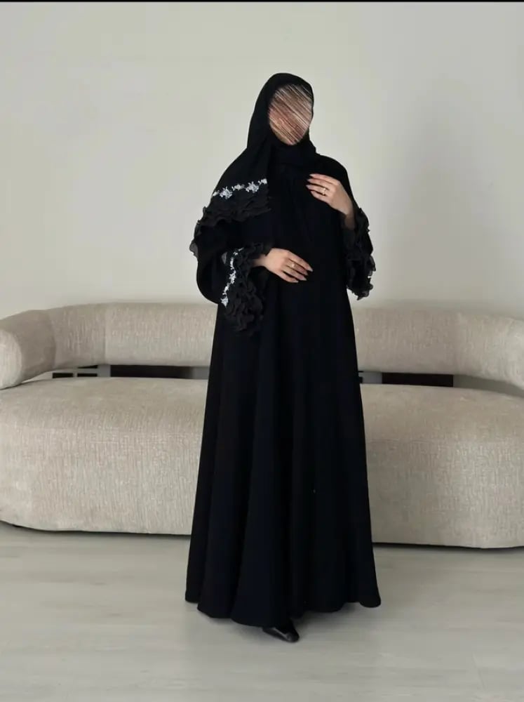عباية ورد