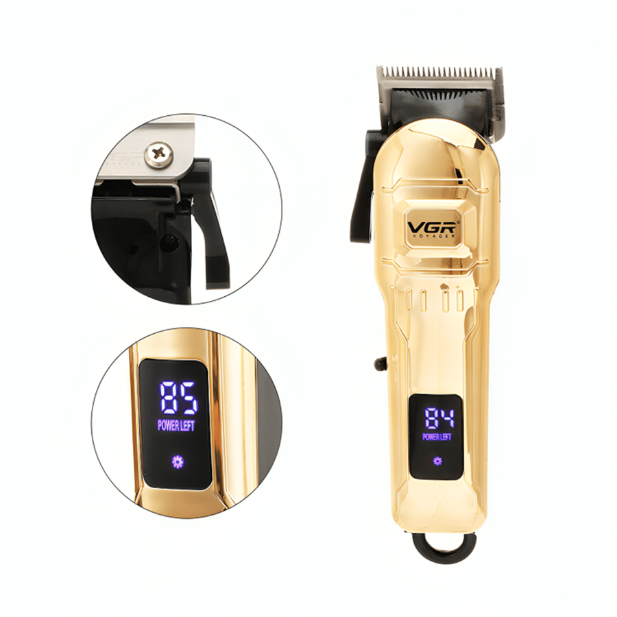 VGR ماكينة حلاقة ذهبية V-268