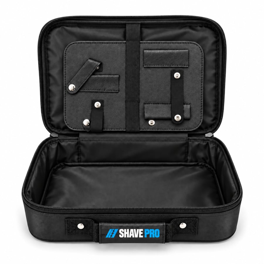 شنطة حلاقة رجالية متكاملة 12 قطعة – SHAVE PRO