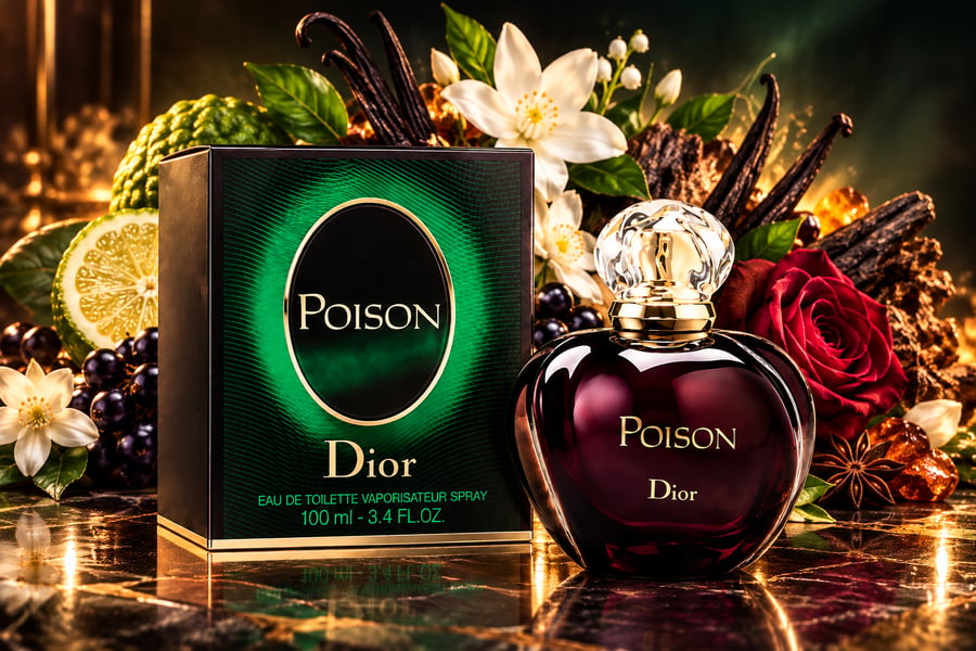 عطر ديور بويزن او دو تواليت 100مل