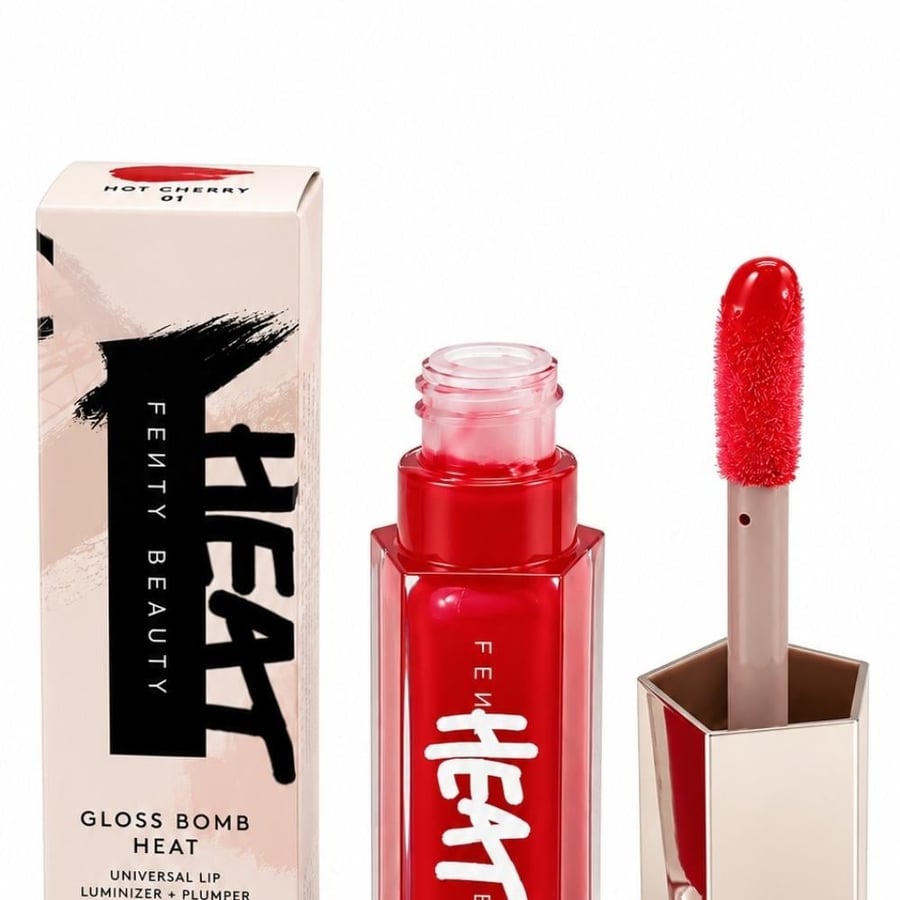 قلوس Fenty Beauty Gloss Bomb Heat مع العلبة
