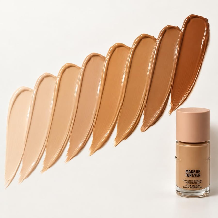 درجات كريم أساس Make Up For Ever HD Skin الثماني