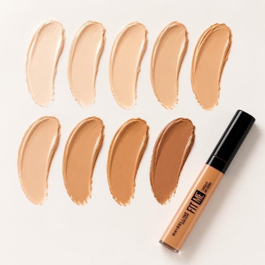 درجات كونسيلر Maybelline Fit Me التسع