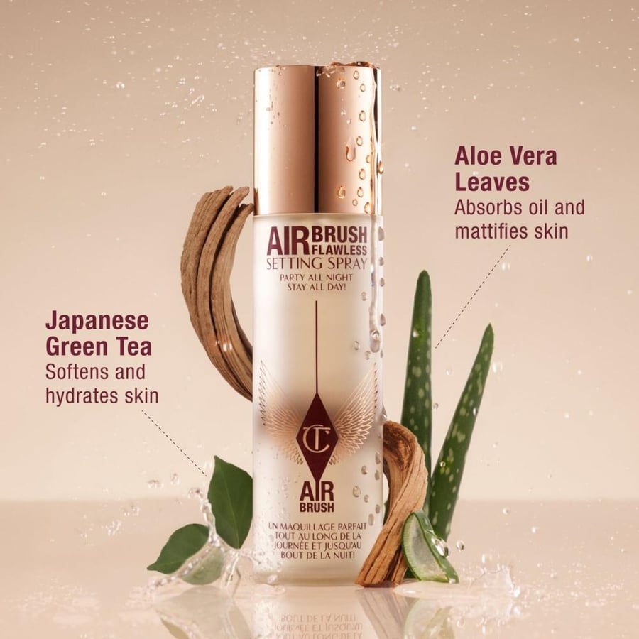 قوام بخاخ مثبت مكياج Charlotte Tilbury Airbrush Flawless Setting