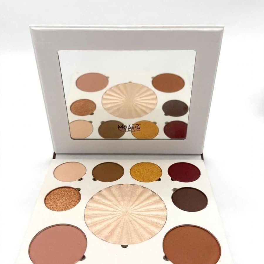 درجات باليت ظلال عيون وإضاءة MakeOver22 11 لون