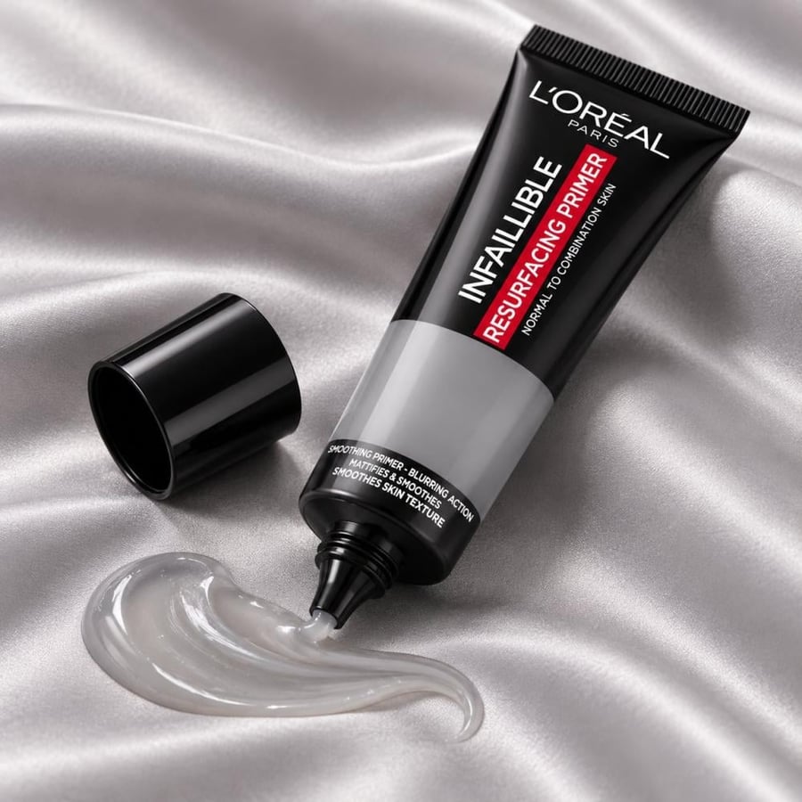 قوام برايمر L Oréal Paris Infaillible Resurfacing Primer عن قرب