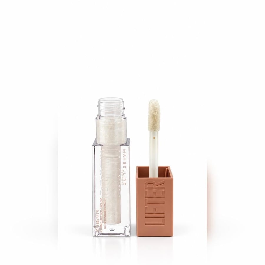 قوام قلوس Maybelline Lifter Gloss بحمض الهيالورونيك عن قرب