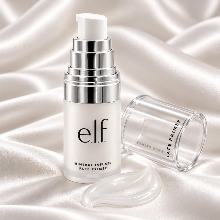 قوام برايمر e l f Mineral Infused Face Primer عن قرب