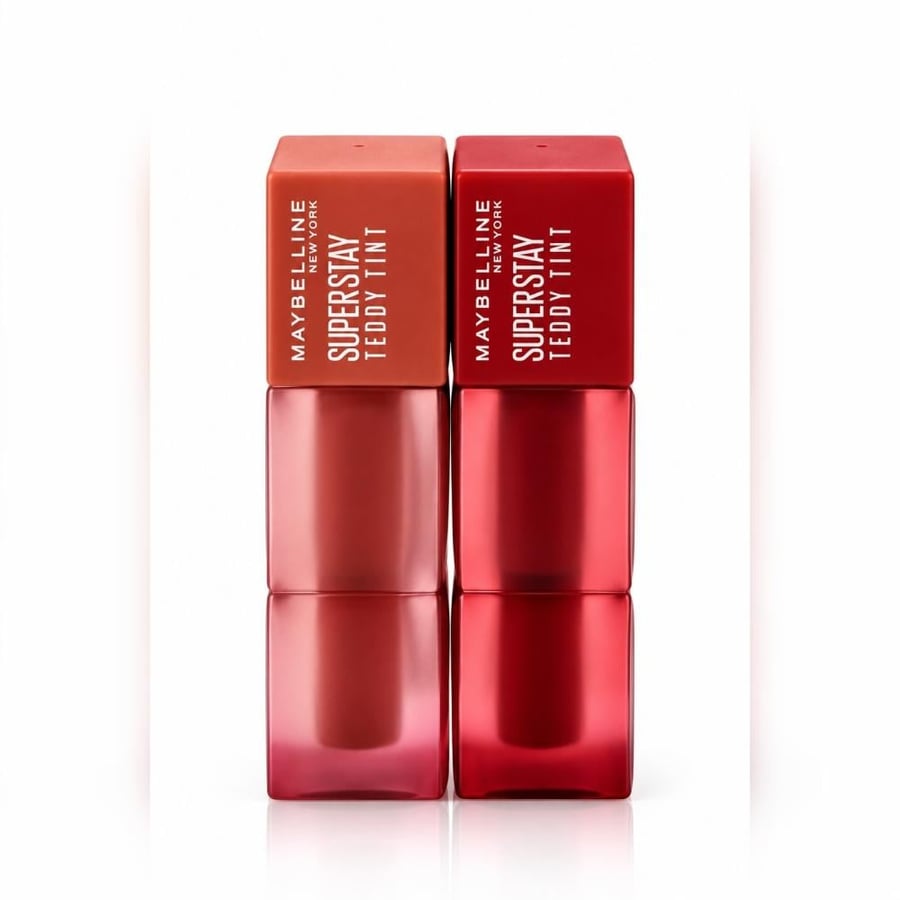 تنت شفاه وخدود Maybelline Super Stay Teddy Tint