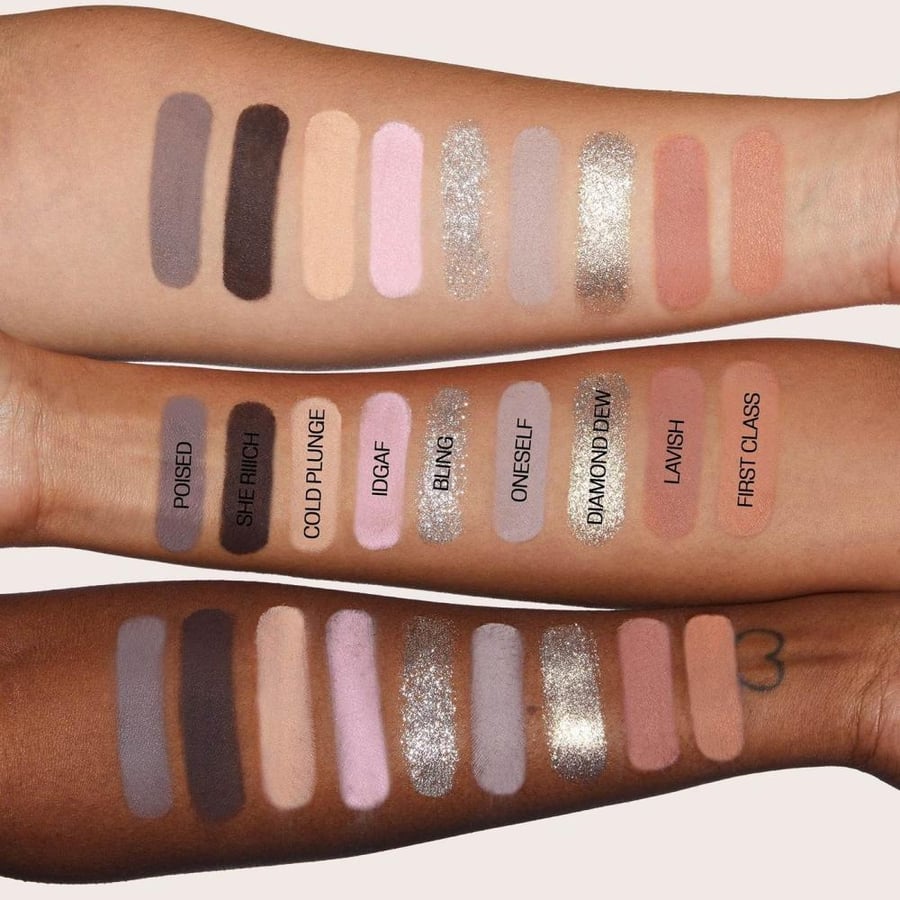 درجات باليت ظلال عيون Huda Beauty Icy Nude