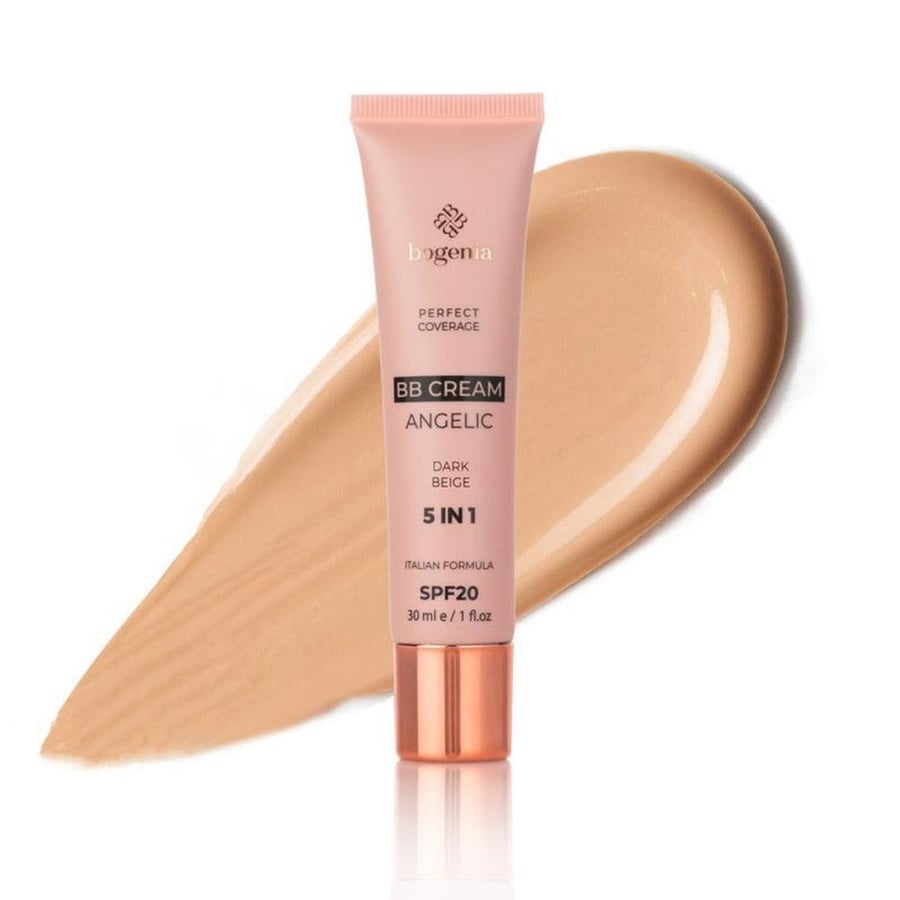 قوام بي بي كريم Bogenia Angelic BB Cream 5 في 1 عن قرب