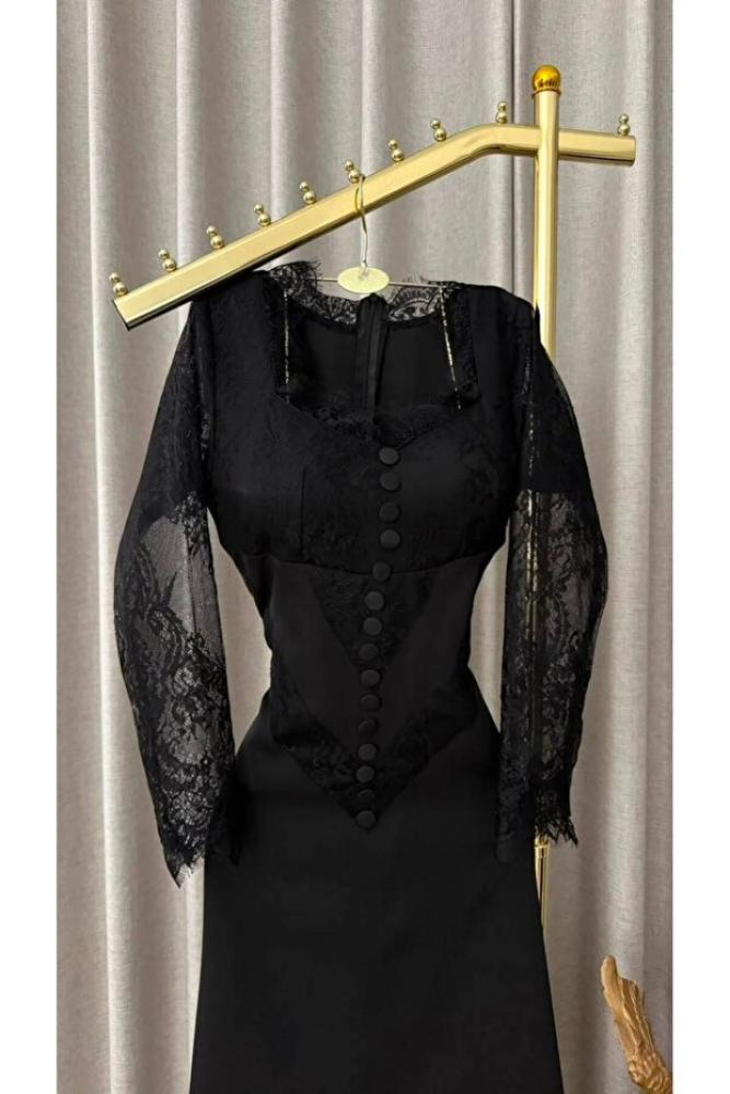 ALTOBAD Lace Evening Dress