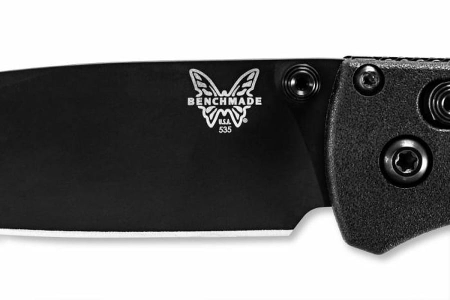 سكين طي Bugout أسود من Benchmade