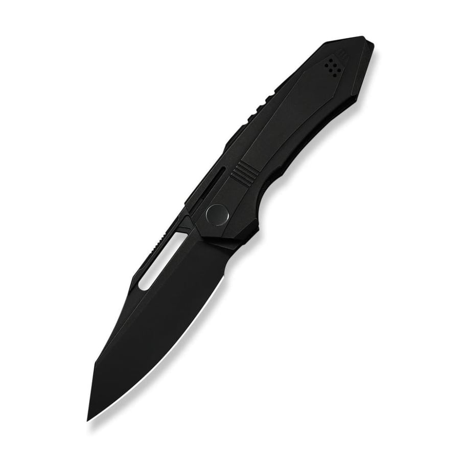 سكين WE KNIFE Bogey، مقبض تيتانيوم أسود - نصل Bohler M390 ستونووش أسود (إصدار محدود 200 قطعة)