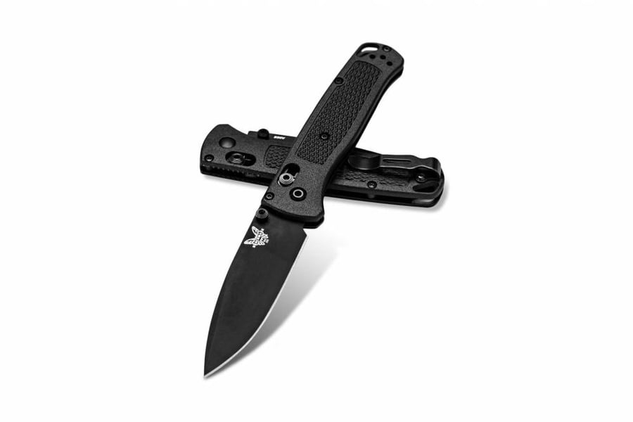 سكين طي Bugout أسود من Benchmade