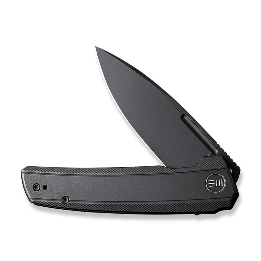 سكين WE KNIFE Speedster، مقبض تيتانيوم أسود - نصل CPM 20CV ستونووش أسود