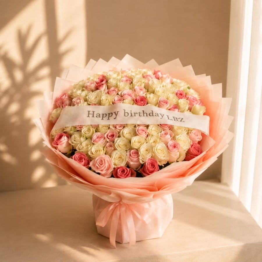 بوكيه Happy birthday