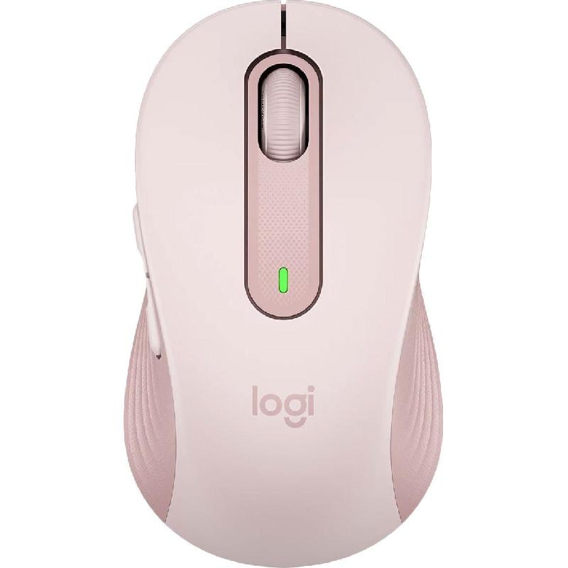 ماوس Logitech Signature M650 - (GHz اتصال لا سلكي (تردد 2.4/بلوتوث up to 4000 dpi روز