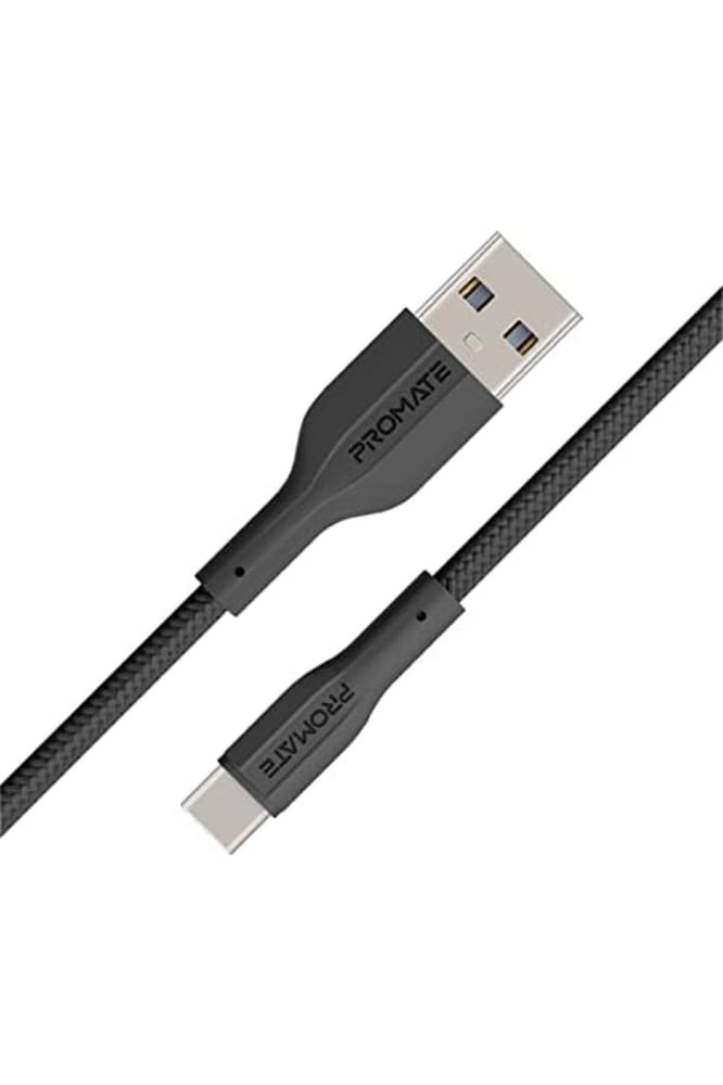 بروميت كابل بروميت USB إلى USB-C ، كابل شحن متين من السيليكون من النوع C مع شحن سريع 2 أمبير ، مزامنة بيانات 480 ميجابت في الثانية ، سلك 1 متر وعمر انحناء طويل 10000 لسامسونج جالاكسي S22 ، i MP00000749
