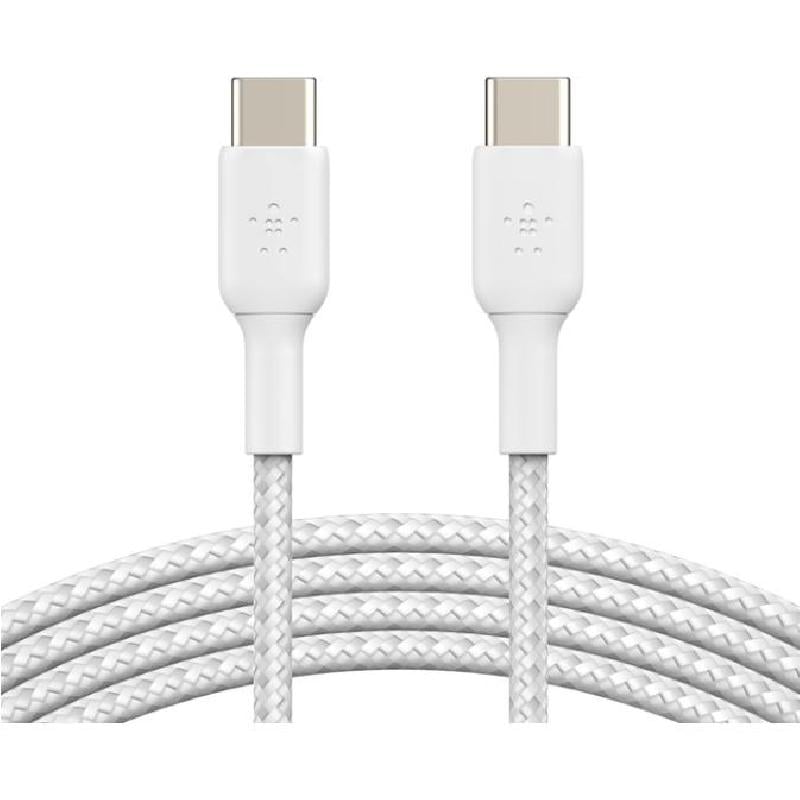 كيبل شحن ومزامنة Belkin BoostCharge - 1 متر 3.28 قدم ابيض