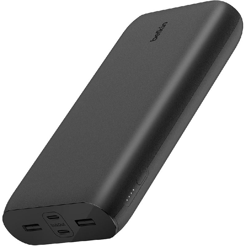 باور بانك Belkin BoostCharge - بنك طاقة 26K مع PD بقوة 32W PPS اسود