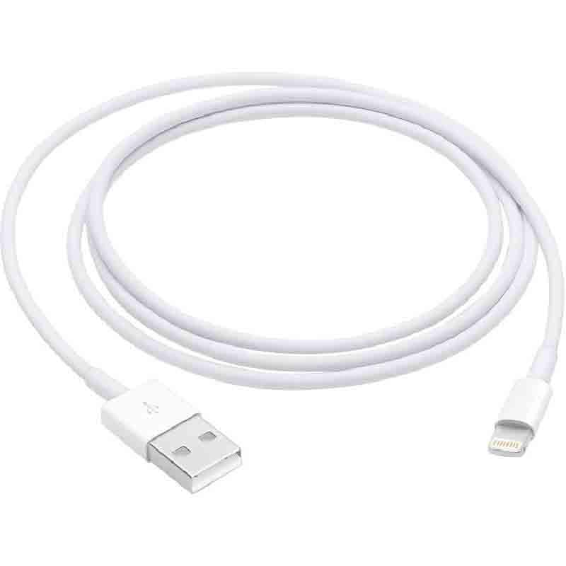 كيبل شحن ومزامنة Apple Cable Lightning - لايتنينج الى USB 2.0 1 متر ابيض
