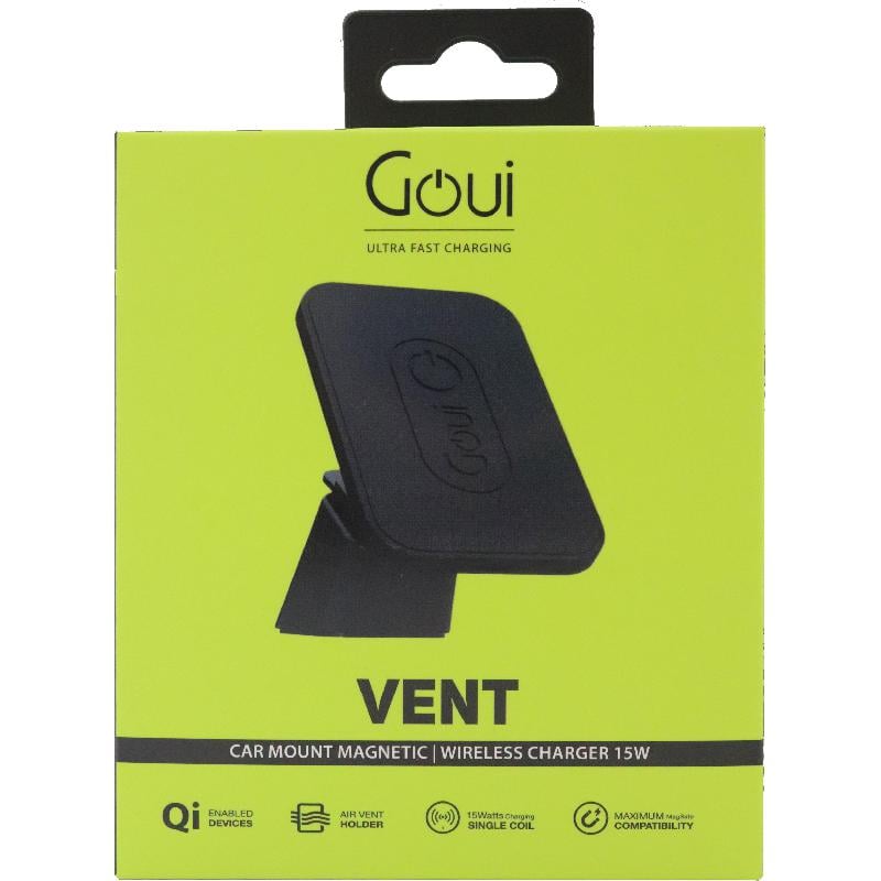 حامل جوال للسيارة Goui VENT - اسود