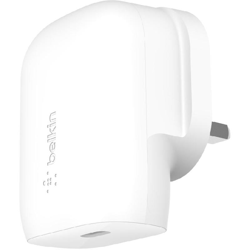 شاحن جوال Belkin BoostCharge - ابيض