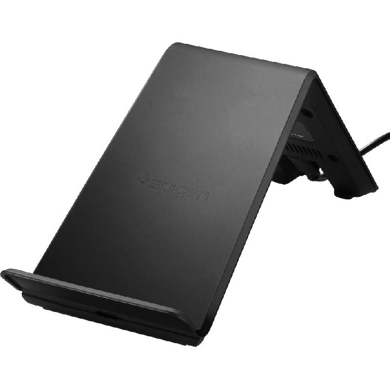 شاحن لاسلكي Spigen F303W Essential - اسود