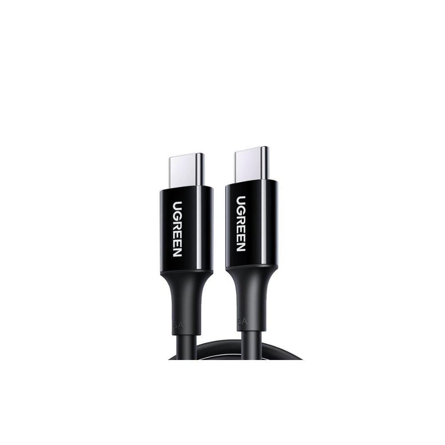 يوجرين سلك شاحن يوجرين من usb-c إلى usb-c بطول 1 م وبقوة 100 واط - أسود MP00041074
