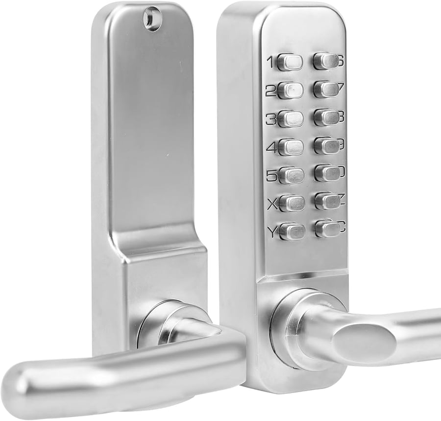 Keyless Password Waterproof Smart Lock for Interior and Exterior Doors