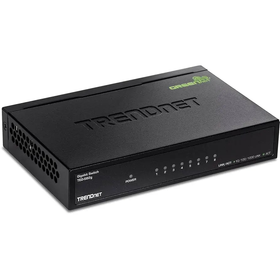موزع شبكة 8 مداخل 8 TRENDnet 8-Port Gigabit GREENnet Switch