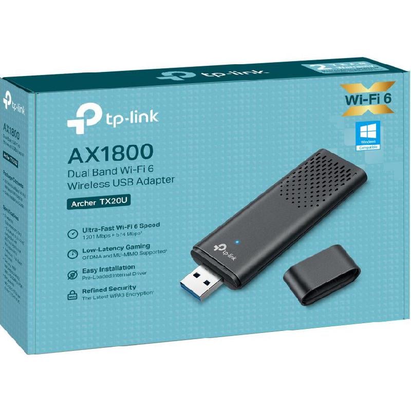 كرت واي فاي USB TP-Link Archer TX20U - لاسلكي ايه اكس 80211