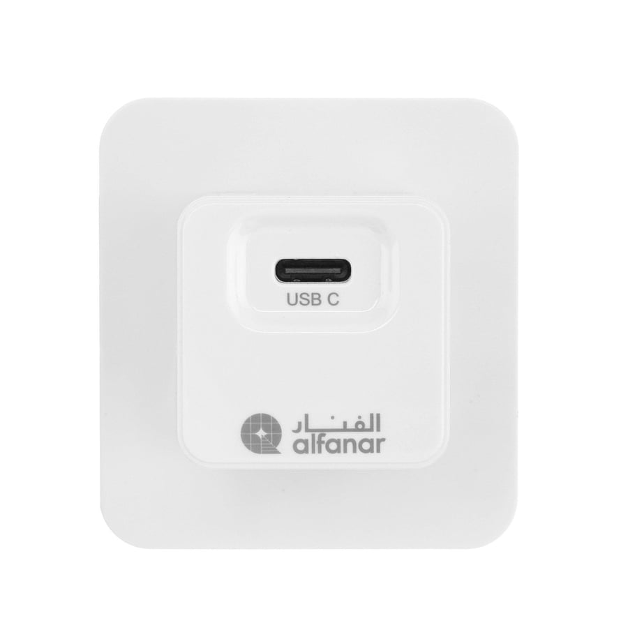 الفنار، شاحن حائط، 20 واط، أبيض