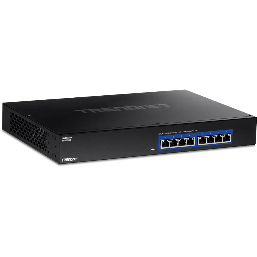 سويتش شبكة TRENDnet TEG-S708 8-Port 10G Switch