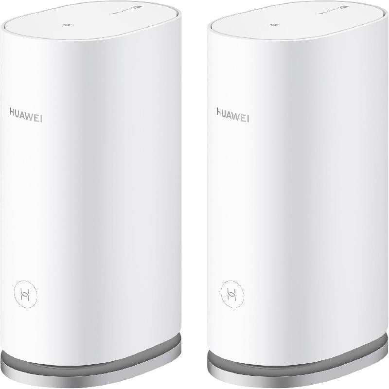 نظام واي فاي شبكي Mesh HUAWEI Mesh 3 (2 Pack) - اتصال حتى 250 جهاز (5 جيجاهرتز/نطاق مزدوج (2.4 جيجاهرتز