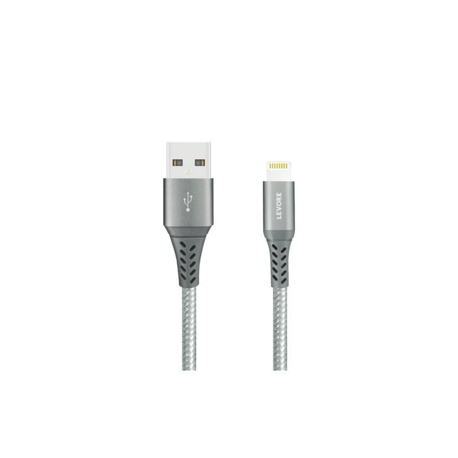ليفور سلك شاحن ليفوري من usb إلى آيفون معتمد من أبل mfi نايلون بطول 1 م MP00040954