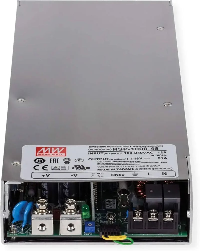 ملحق طاقة للشبكات TRENDnet 1000W, 48V DC, 21A AC to DC Industrial Power Supply with PFC Function